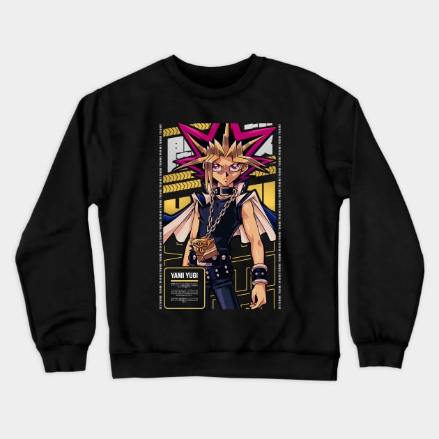 THE KING OF GAMES | ANIME STARS Crewneck Sweatshirt by Black Kitsune Argentina